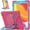Pink Light blue, variant on KIQ iPad 10.2 7th 8th Gen Case, Heavy Duty Protection Shield Case forr Apple iPad 10.2 [Black Black]