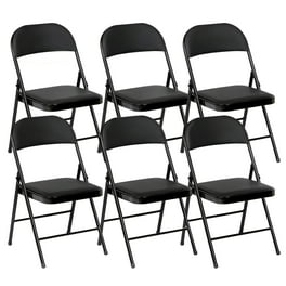 Pack of 4 NPS 2300 Series Fabric Upholstered Triple Brace Double Hinge Premium Folding Chair Cafe Beige Walmart