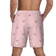 thumbnail image 2 of Lsque Mens Swim Trunks Pig Polka Dot Pattern - Bathing Suit Compression Liner - Beach Swim Shorts Swimwear - (S-3XL) - Stretch Quick Dry -3X-Large, 2 of 9