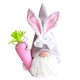 thumbnail image 1 of Conejito de Pascua de peluche, muñeco de peluche de elfo sueco hecho a mano, regalos de conejo, lindo conejito enano sin rostro de Pascua, adornos para el hogar, decoración del hogar, 1 of 5