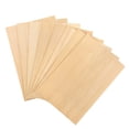 thumbnail image 2 of 8 Piezas de Madera Sin Terminar, Tablero Fino de Madera Contrachapada, Láminas de Madera, Tablero de Láminas de Madera para Hacer Aviones, Modelos de Macarena Hojas de bricolaje, 2 of 8