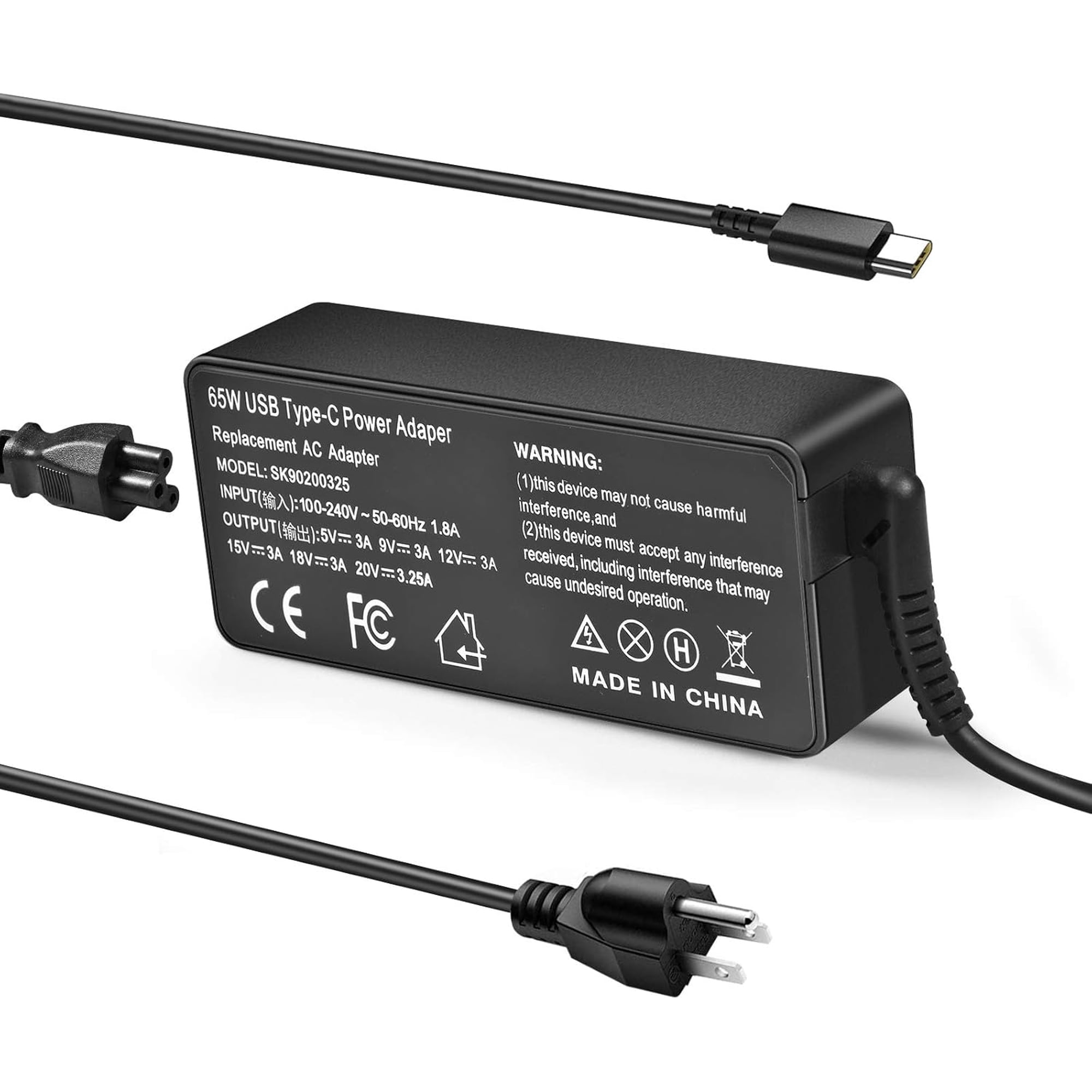 for 65W USB-C Charger for HP OmniBook X 5 7 Flip 16" 14" 17.3", EliteBook X Ultra G1i 14" Next Gen AI PC Laptop Type C Power Adapter