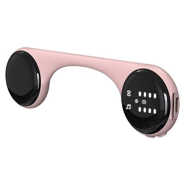 Altavoz Bluetooth para colocar debajo de la almohada, portátil, práctico, ligero, duradero y con temporizador. Rosa