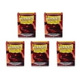 thumbnail image 2 of 5 Packs Dragon Shield Classic Crimson Standard Size 100 ct Card Sleeves Value Bundle!, 2 of 5