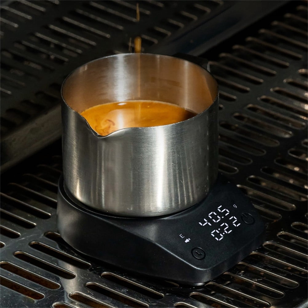 Digital Coffee Scale Weight 0.1g 1.5KG LED Portable Coffee Scale with Dosing Cup