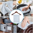 thumbnail image 3 of Blue Dandelion Kitchen Towels Set of 2, Water Absorbent Dish Towel, Spring Modern Minimalist Country Flower Decorative Hand Towels - Quick Drying Cloth for Cooking Baking, 18x28 Inch, 3 of 8