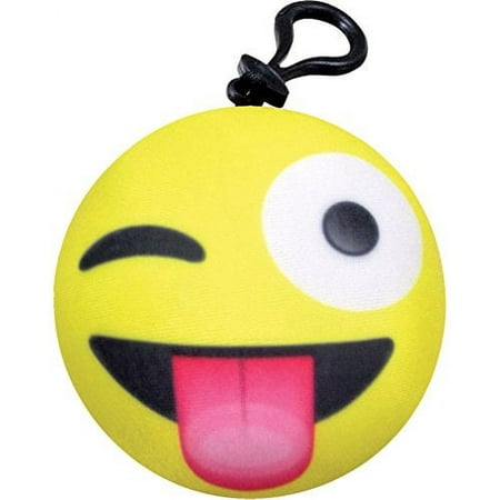 iscream X-Pressive! Emoji Marshmallow Scented Crazy for U Emoji Microbead Pillow Backpack Charm