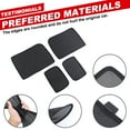 thumbnail image 6 of Rear window screens for Land Rover Defender 110/130 2020-2024 Accessories ，Rear window screen Mosquito Net UV Blocker Sun Protector Glare HeatShield(Black), 6 of 20