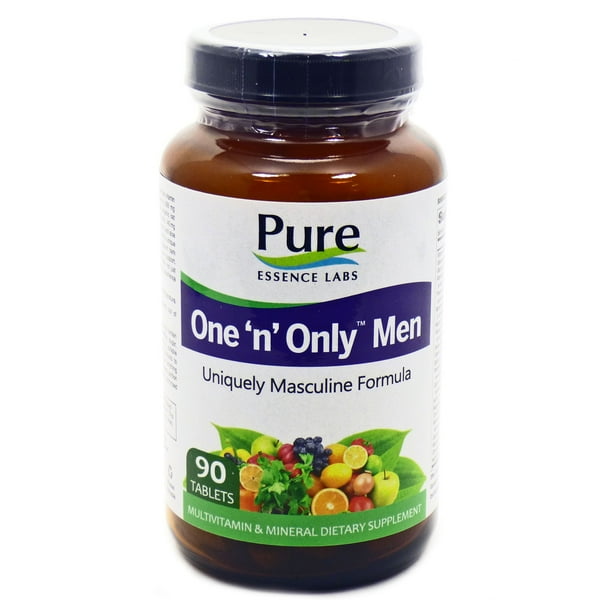 One N Only Multivitamin for Men One a Day Whole Food Supplement with