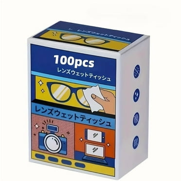 200pcs Pieces Lens and Lens Cleaning Wipes, Metal Jewelry Wipes, -Fog Glasses Wipes, Phone Screen and Glasses Cloth Wipes