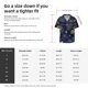 thumbnail image 5 of Fotbe Vintage Golden Butterfly Camisa Estampada de Manga Corta para Hombre, Casual de Verano, Estilo Playero, Sin Arrugas-Medium, 5 of 5