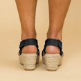thumbnail image 4 of Espadrilles Compensées Décontractées pour Femmes Sandales d'Été à Plateforme avec Bride Cheville, 4 of 5