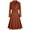 A10903-Ginger, variant on Women's Winter Warm Wool Dress Overcoat Notch Lapel Single Breasted Coat Elegant Lapel Long Trench Coat Jacket Beige L