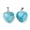 Apatite, variant on 10pcs Heart Shaped Gemstone Stone Pendants Chakra Bead Charms 19x15.5mm-Green Spot Jasper