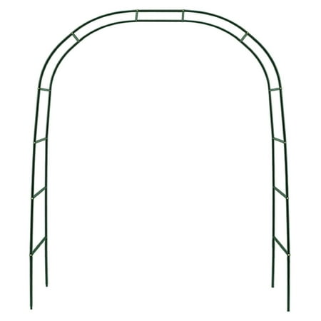 ZRQarq Steel Garden Arch Multi-size Wedding Garden Bridal Party Decoration Arbor (70.8  x 15 x 94 )
