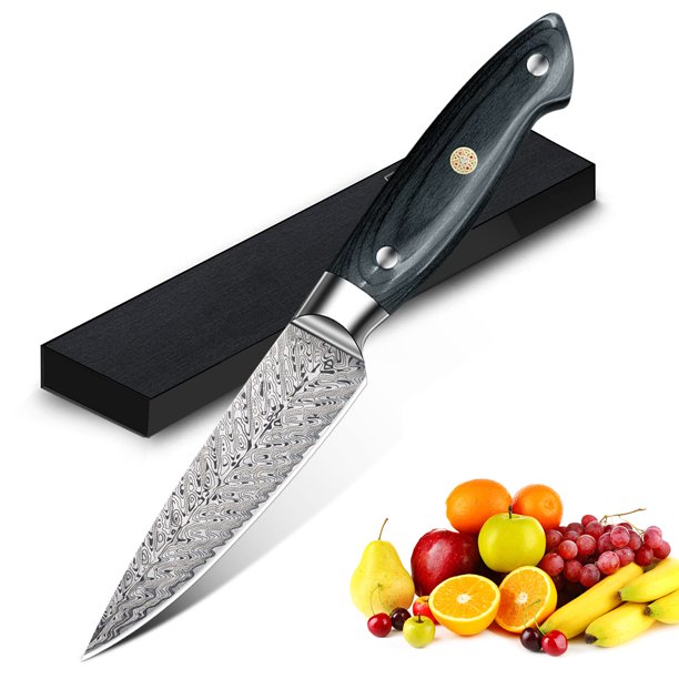 3.5Inch Paring Knife Stainless Steel Small Kitchen Knife with Gift Box
