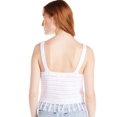 thumbnail image 3 of No Boundaries Sweater Tank Top with Fringe Hem, Women’s and Women’s Plus, 3 of 4