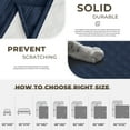 thumbnail image 3 of Sanmadrola Waterproof & Dog Bed Cover Pet Blanket Sofa, Couch Cover Mattress Protector Furniture Protector for Dog, Pet, Cat 68''x82'' Navy Blue, 3 of 7
