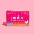 thumbnail image 3 of Pinkie Organic Cotton Teen Pads, Regular, 18 Count, 3 of 7