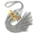 thumbnail image 4 of Durable Grey Polyester Graduation Cap Tassels with 2023 Charm for DIY Graduation Decorations 6pcs, 4 of 4