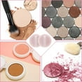thumbnail image 2 of 10Pcs Powder Puff,Cosmetic Powder Face Makeup Puffs Pads with Ribbon for Loose and Foundation Round Dry Puff Suitable for Eyeshadow Blush Concealer and etc(Pink), 2 of 6