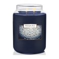 thumbnail image 3 of Carolina Candle Midnight Rain 22 Oz Jar Candle, 2-Wick, Blue, 3 of 6