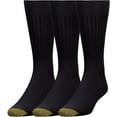 thumbnail image 5 of Gold Toe Adult Men's Canterbury Ribbed Crew Dress Socks, OS One Size, 3 Pack, 5 of 7