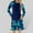 C-Navy2140, variant on JIAYUE Girls Summer Swimsuit Set Floral Long Sleeve Drop Shoulder Crew Neck Two-Piece Sets Shorts Sportwear For Toddler Stylish Swimming Wear