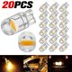 thumbnail image 1 of Car T10 LED COB Amber Wedge Interior Dome Reading Map Light Bulb Kit W5W 168 194, Yellow, 1 of 4