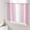 Pink gray, variant on Sheer Curtains 45 Inch Length 2 Panels Set for Kitchen, Gray Vertical Stripes Semi Sheer Curtains for Windows, Retro Simple Neutral Abstract Lines Voile Window Treatments Rod Pocket Curtain