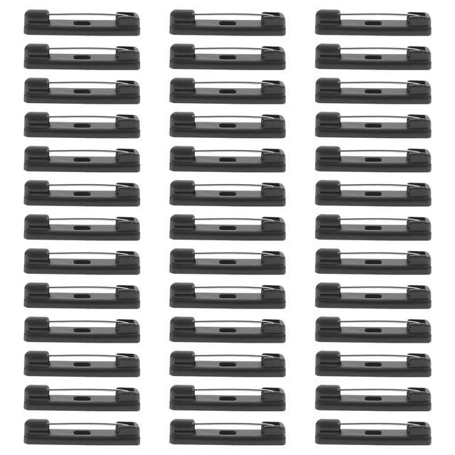 MasteelfCA 300 Pcs Bar Brooch Pin Badge Pin Clasp Brooch Pin Work Number Cards Name Tag Pin