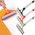 thumbnail image 6 of 3 in 1 Window Cleaning Scraper,Window Squeegee Cleaner,Universal Spray Window Squeegee Cleaner Tool,Household Window Cleaning Tool for Car, Home, Kitchen Window,7.87x12.6 inch(Green), 6 of 6