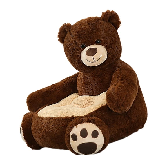 Comfortable Kids Sofa Sofa Lovely Cartoon Bear Armchair Baby Chair for Infants Relaxation and Play 50x50x45cm