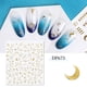thumbnail image 1 of Pegatinas para uñas, pegatinas para uñas para mujer, pegatinas de estrellas rojas explosivas, pegatinas doradas para uñas., 1 of 2