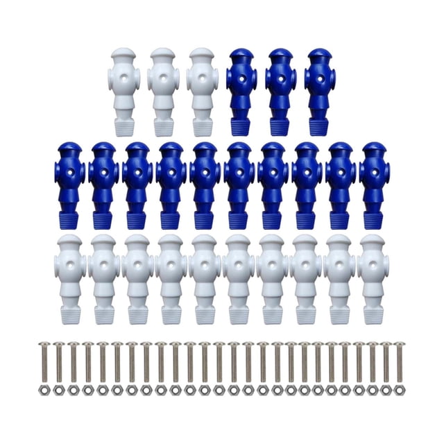 Siruishop 26 Pcs Pièces de Réparation pour Hommes de Soccer Accessoires de Machine de Soccer Bleu Blanc