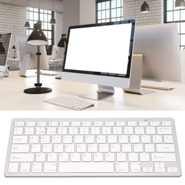 Keyboard, Stable Connection Portable Exclusive Shortcut Keys Ultra Lightweight Compact Keyboard for Windows for IOS for Android German,French,Spanish,Arabic