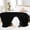 Black-50"x60", variant on Chenille Knitted Throw Blanket Blue 50"x60" Bed Couch Home Decor