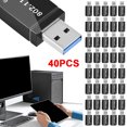 thumbnail image 1 of Tarjeta Red 1300Mbps Dongle Receptor Compatible Con Windows 7/8/8.1/10/11, 1 of 8