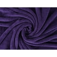 thumbnail image 5 of American Soft Linen Fleece Blanket Throw Size 50x60 - Cozy, Durable & Lightweight for Bed, Couch, and All-Season Comfort, Purple, 5 of 7