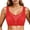 Red, variant on Plus Size Wireless Bralette Strapless Tube Top Bra Comfortable Seamless Everyday Wear Soft Support Lightweight