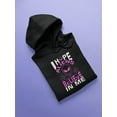 thumbnail image 3 of Hope Aliens Quote Hoodie Women -Image by Shutterstock, Female XX-Large, 3 of 4