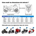 thumbnail image 2 of Funda Impermeable Para Moto Para Motocicleta Prueba De Polvo, 2 of 7
