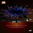 thumbnail image 5 of AOC 24G15N Monitor para juegos de 24", Full HD 1920 x 1080, 180 Hz 1 ms, 1 HDMI 2.0, 1 Display Port, sincronización adaptativa, sin marco de 3 lados, preparado para HDR, preparado para juegos de conso, 5 of 5