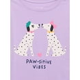thumbnail image 2 of Garanimals Toddler Girls’ Graphic Tee with Short Sleeves, Sizes 18M-5T, 2 of 5