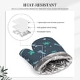 thumbnail image 5 of ZNDUO Kitchen Oven Gloves, Durable Heat Resistant Oven Gloves with Quilted Liner Non-Slip Textured Grip Perfect for BBQ, Baking, Cooking and Grilling, Animal Bones Paws Foot, 5 of 8