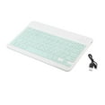 thumbnail image 1 of Teclado Bluetooth 5 Macarena Universal Delgado Inalámbrico Verde, 1 of 8