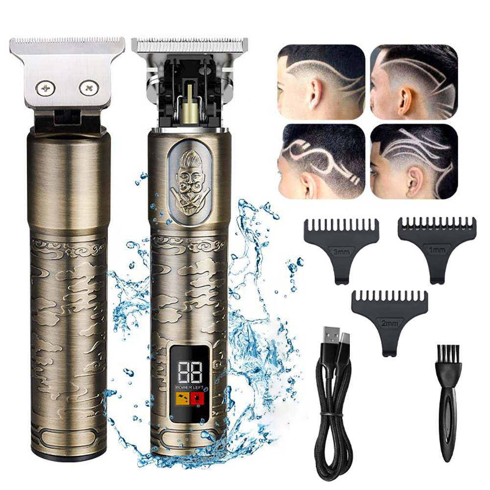 Klzo Professional Hair Clippers for Men, Cordless Edgers Clippers Hair & Beard Trimmer for