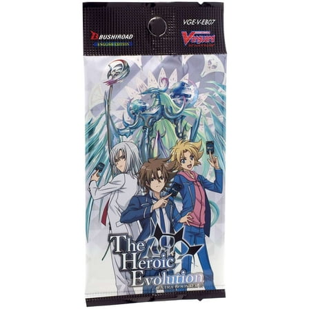 Cardfight Vanguard V The Heroic Evolution Extra Booster Pack (7 Cards)