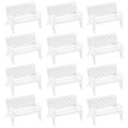 thumbnail image 2 of GOOHOCHY 25 piezas Doll Miniatura Bench Mini Decor Bench Mini House Muebles para niños, 2 of 7