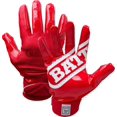 thumbnail image 4 of Battle Double Threat Gants de Football Gants Récepteurs Ultra-Adhésifs Palmier Gants Récepteurs Pro-Style, Adulte, Grand, Rouge, 4 of 5